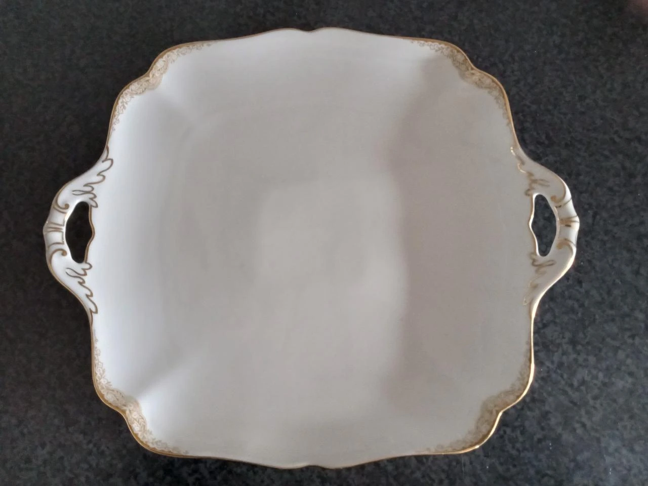 Vintage service à gâteaux Hutschenreuter Hohenberg Allemagne 12 pièces – photo 2